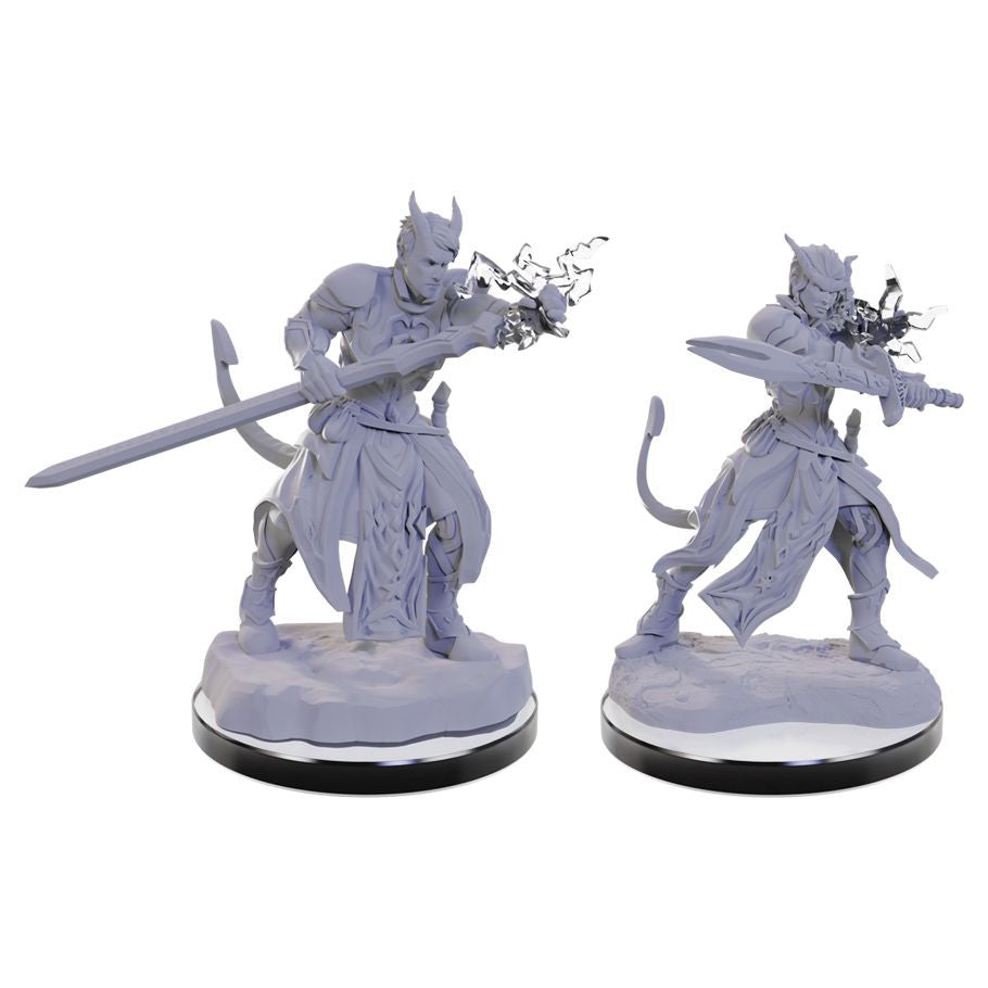 D&D: Nolzur's Marvelous Miniatures: Tiefling Warlocks Wave 22
