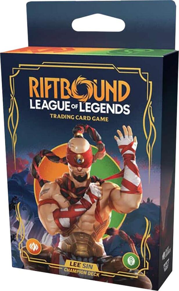 Riftbound - League of Legends TCG: Origins Champion Deck - Lee Sin