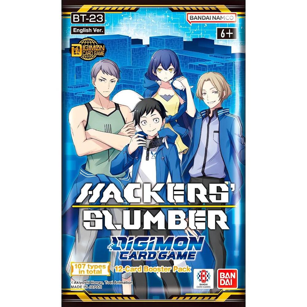 Digimon TCG: Hackers` Slumber Booster Pack (24) (BT23)