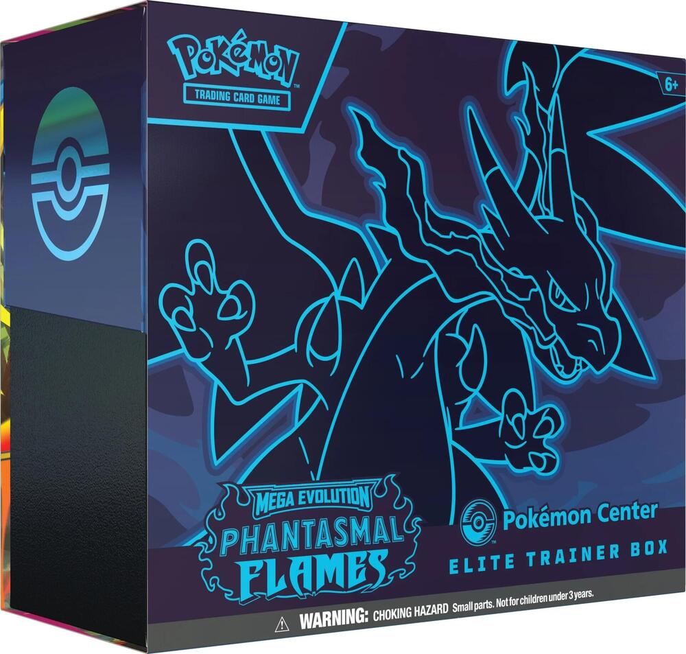 Pokemon TCG: Mega Evolutions 2 - Phantasmal Flames Elite Trainer Box Pokemon Center Exclusive