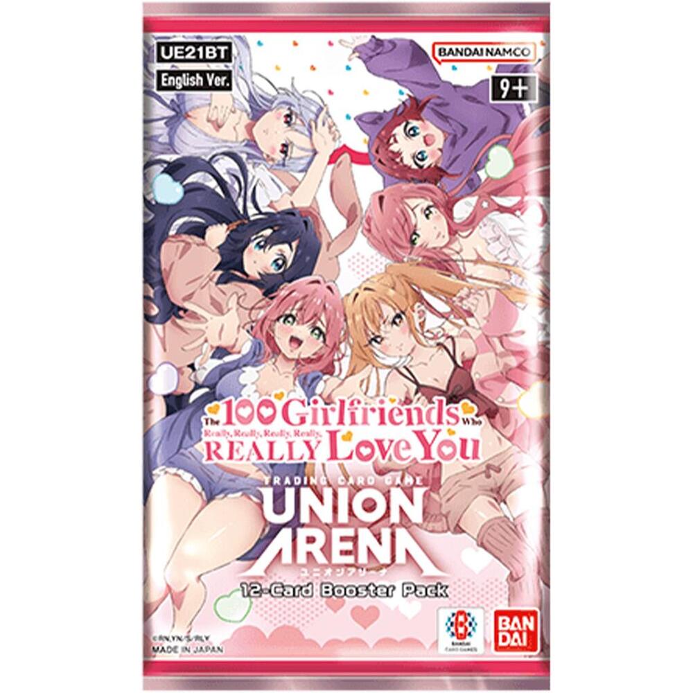 Union Arena: The 100 Girlfriends Who Really Really Love You Booster Pack
