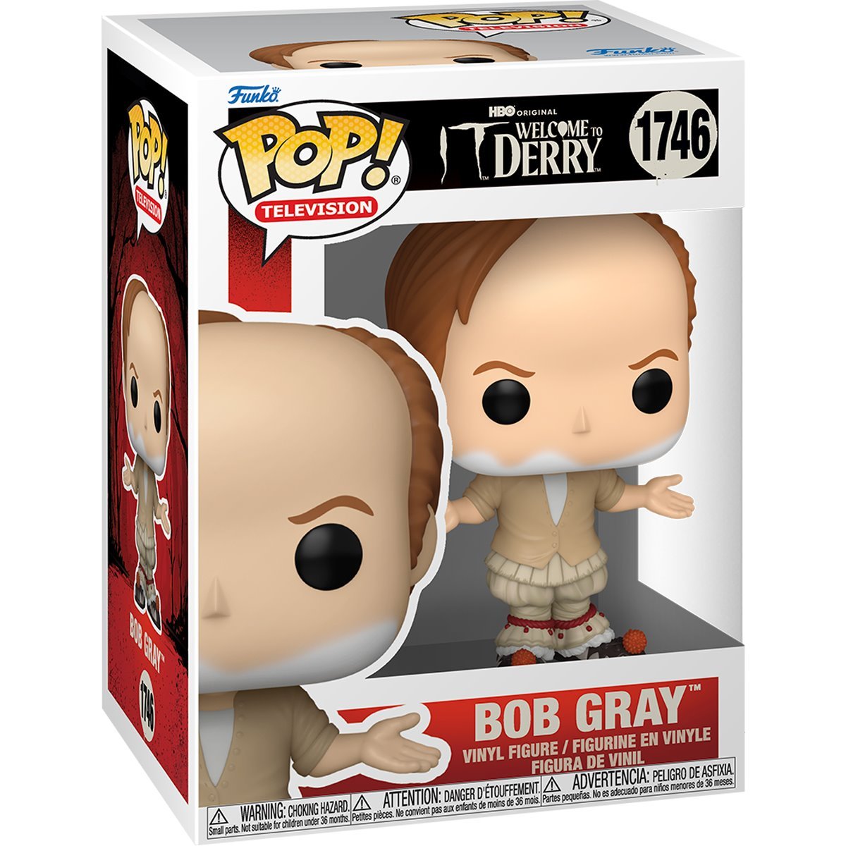 Pop TV Welcome To Derry Bob Gray Figure