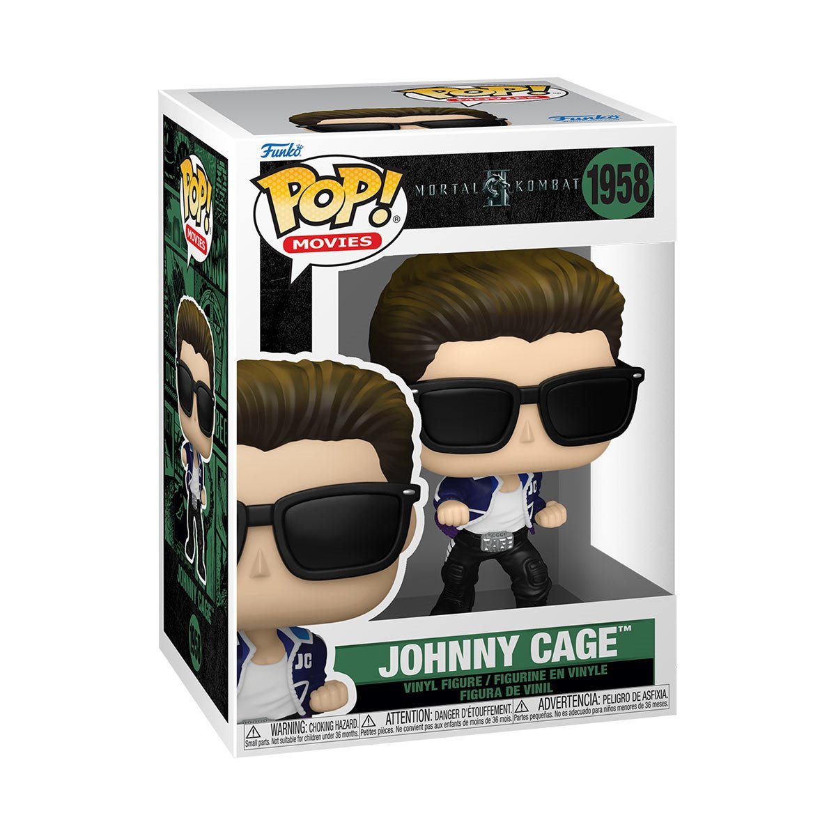 Mortal Kombat II Johnny Cage Funko Pop! Vinyl Figure #1958