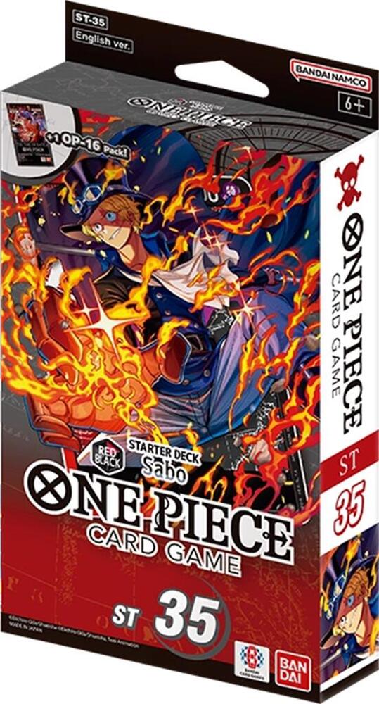 One Piece TCG: Red/Black - Sabo Starter Deck (ST-35)