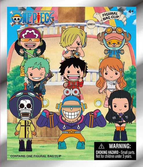 One Piece 3D Foam Bag Clip Series 6