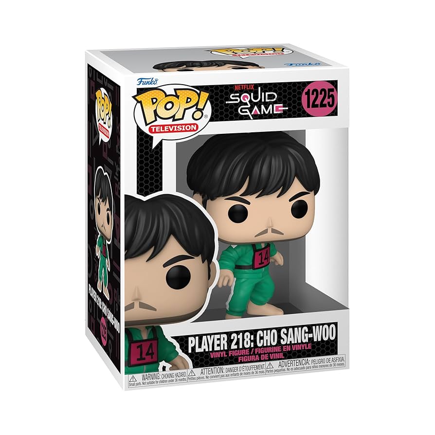 Funko POP! Squid Games - Player 218: Sang-Woo #1225