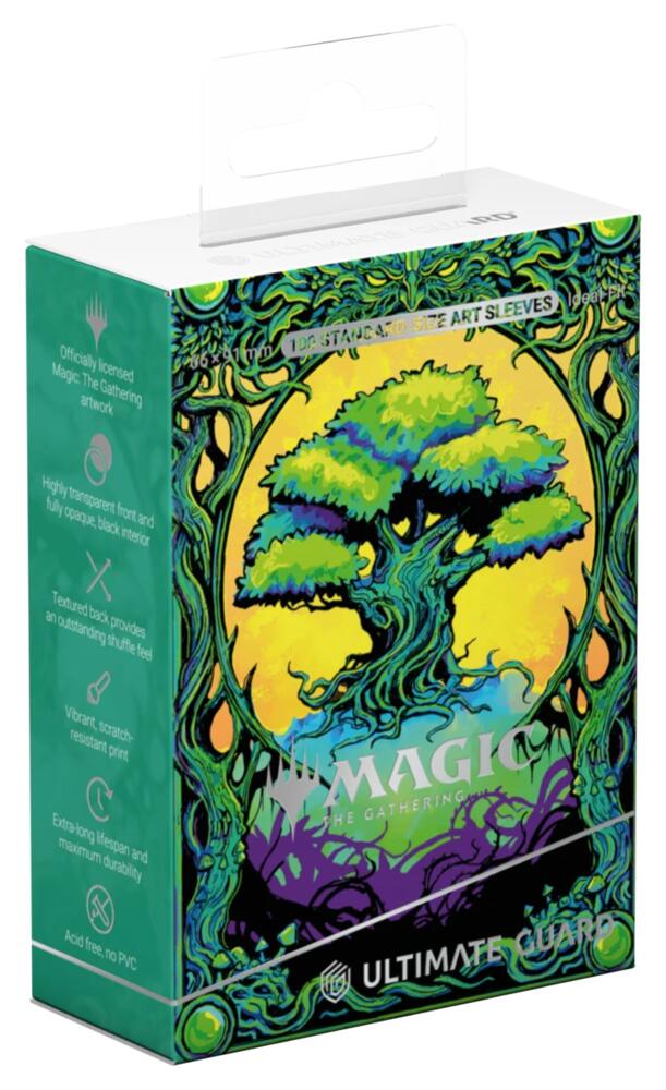 Ultimate Guard Art Sleeves - Magic: The Gathering - Mana Token - Forest