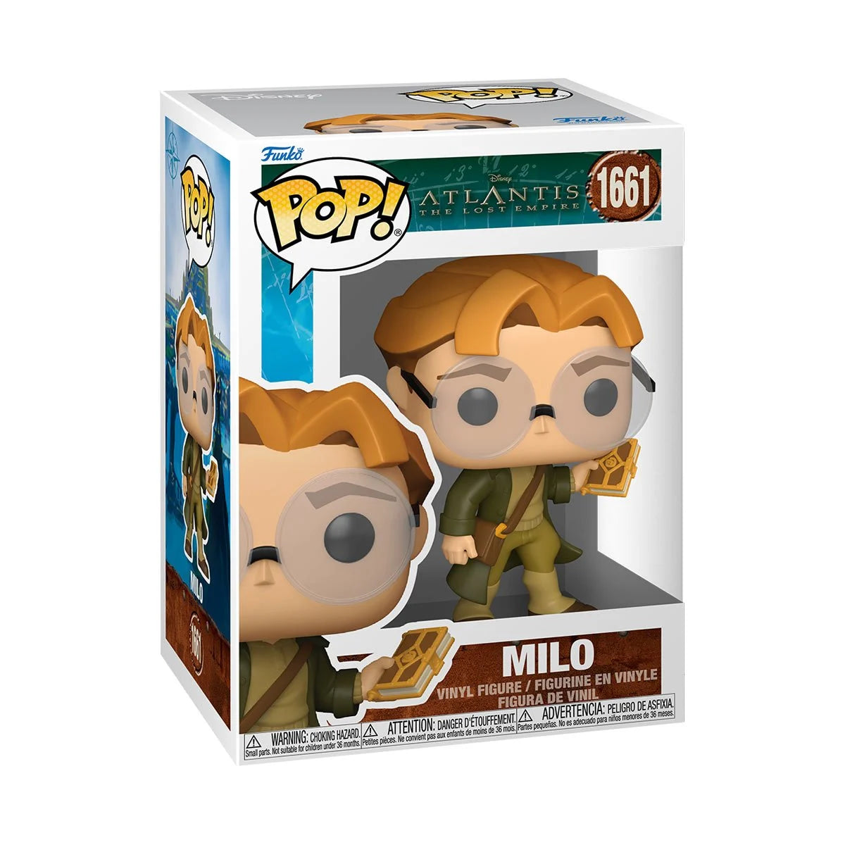 Pop TV Atlantis The Lost Empire Milo Fig