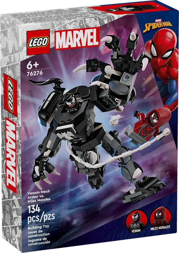 Venom Mech Armor vs. Miles Morales LEGO