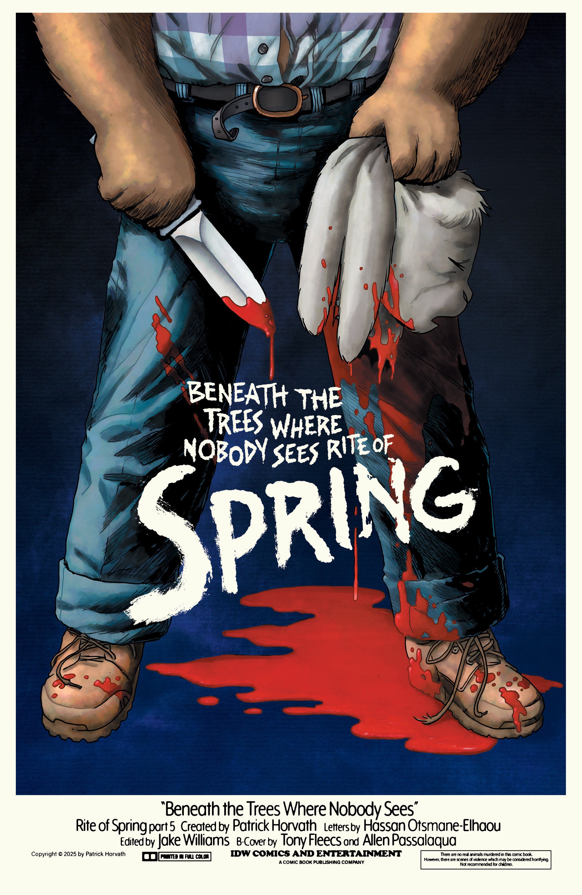 Beneath The Trees Where Nobody Sees: Rite Of Spring #5 Variant B (Fleecs Movie Homage Cover)