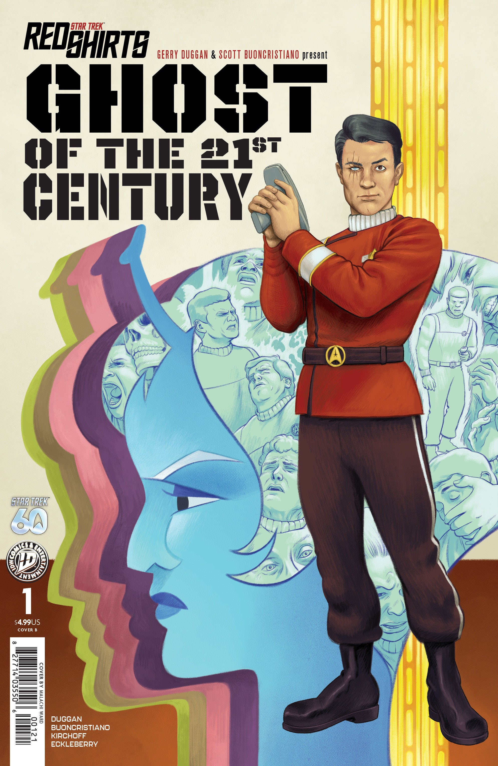 Star Trek: Red Shirts Ghost Of The 21st Century #1 Variant B (Ward)