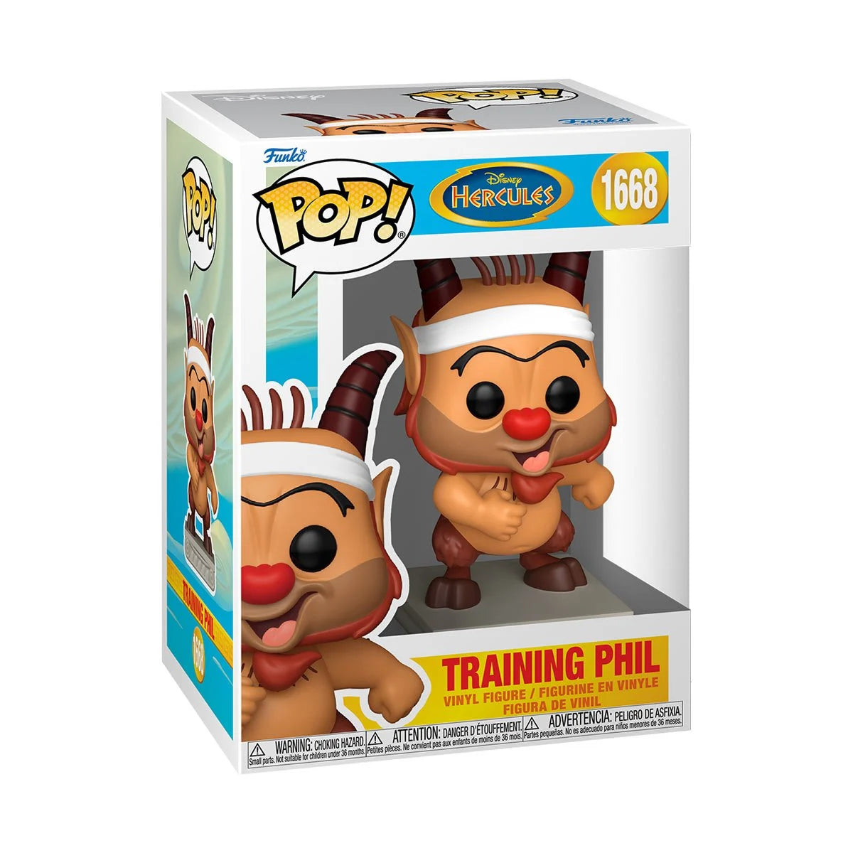 Pop Animation Hercules Training Phil Figure