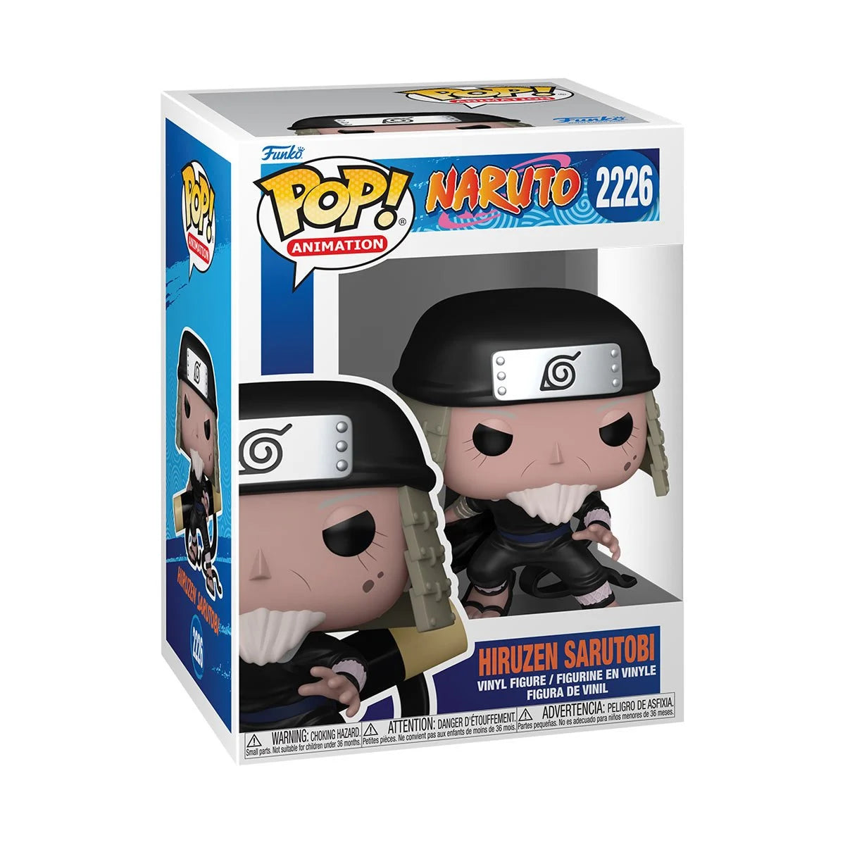 Pop Animation Naruto Hiruzen Sarutobi Figure