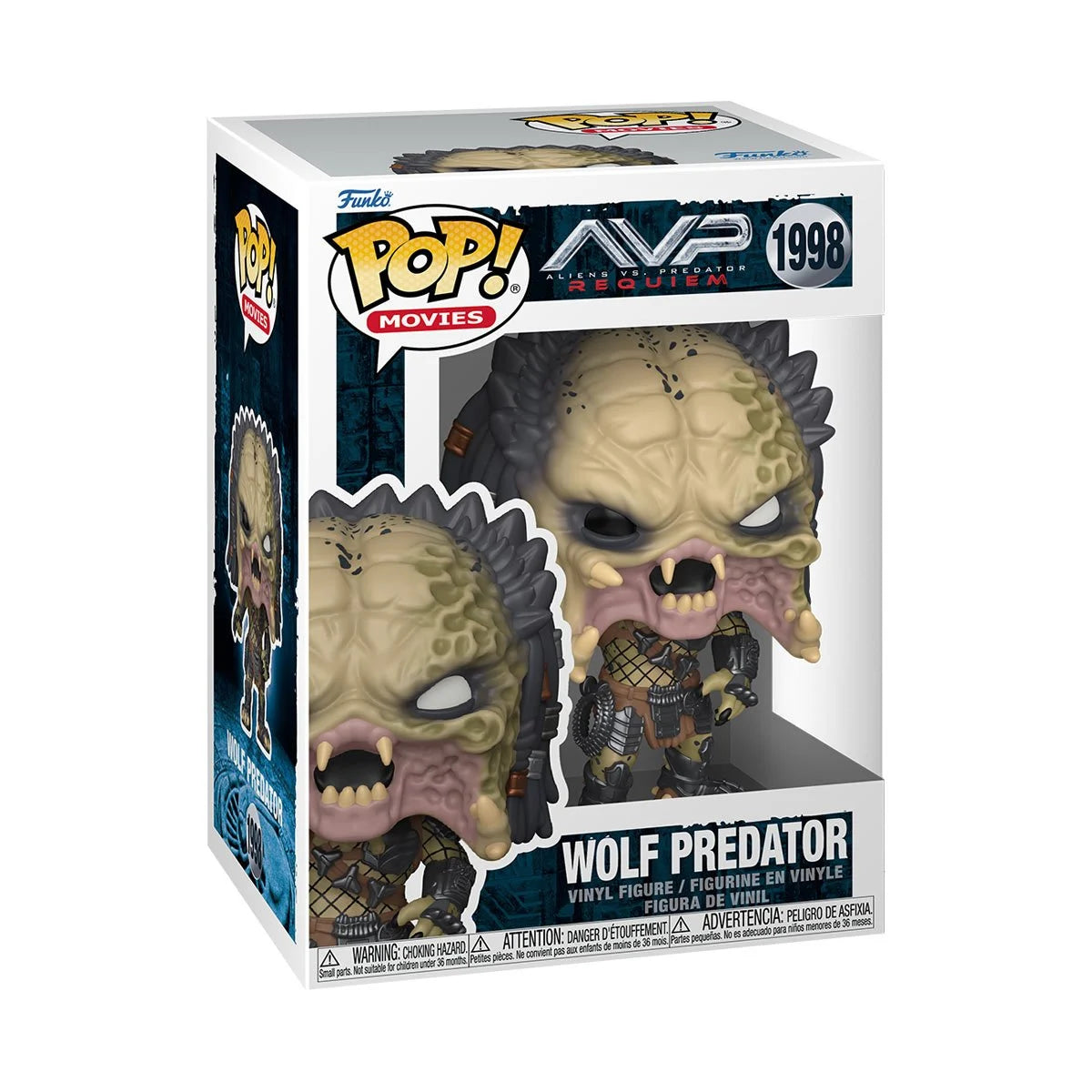 Pop Movies Aliens vs. Predator: Requiem Wolf Predator Figure