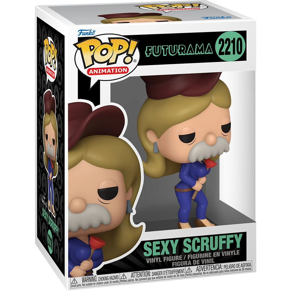 Pop Animation Futurama Sexy Scruffy Figure
