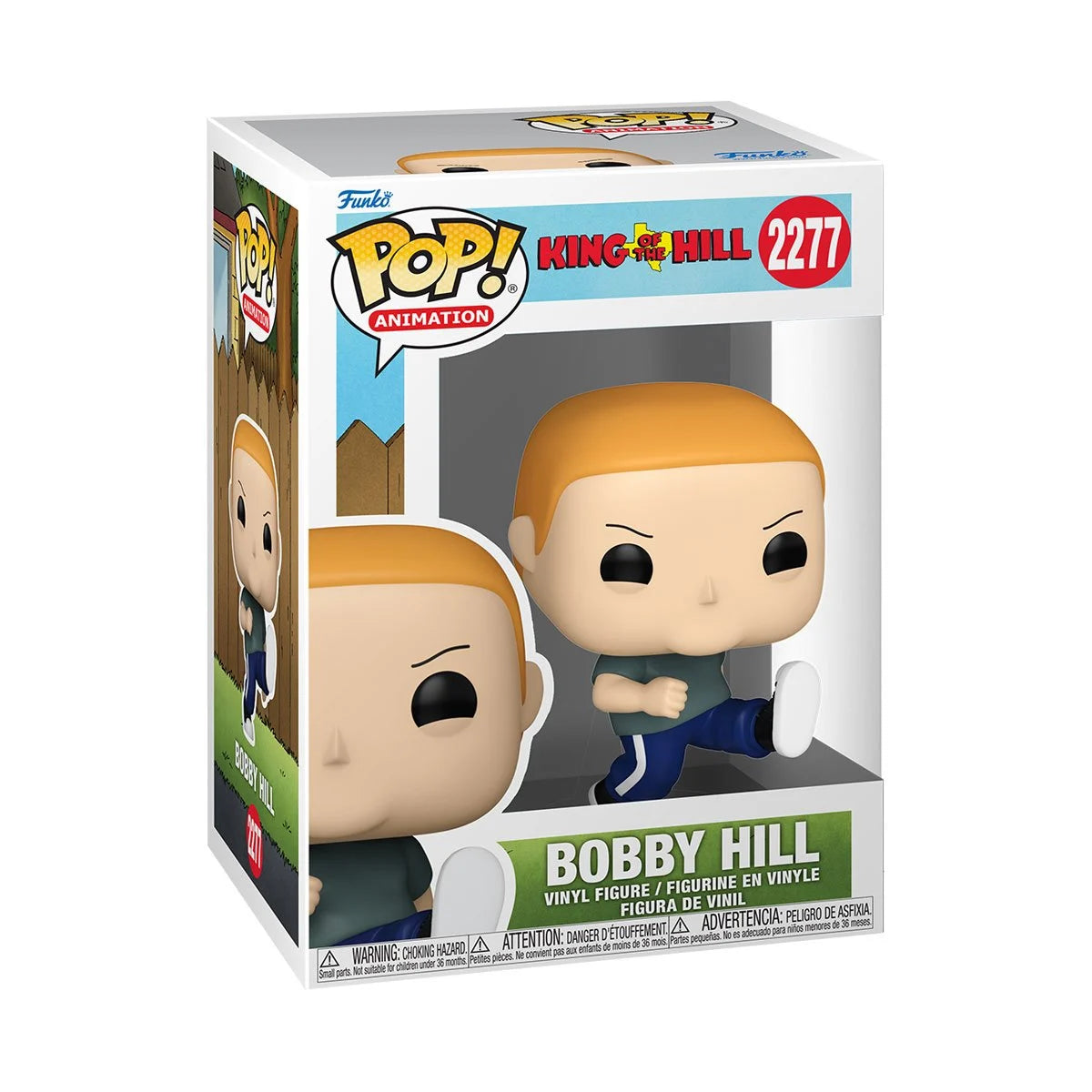 Pop TV King of the Hill Bobby Hill Kicking Figure