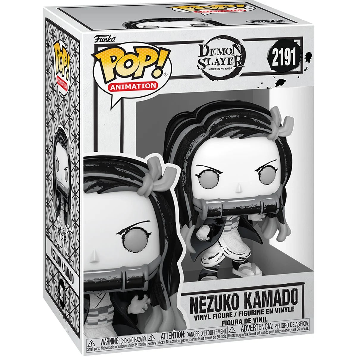 Pop Anime Demon Slayer Nezuko Kamado Sumi-Ink Figure