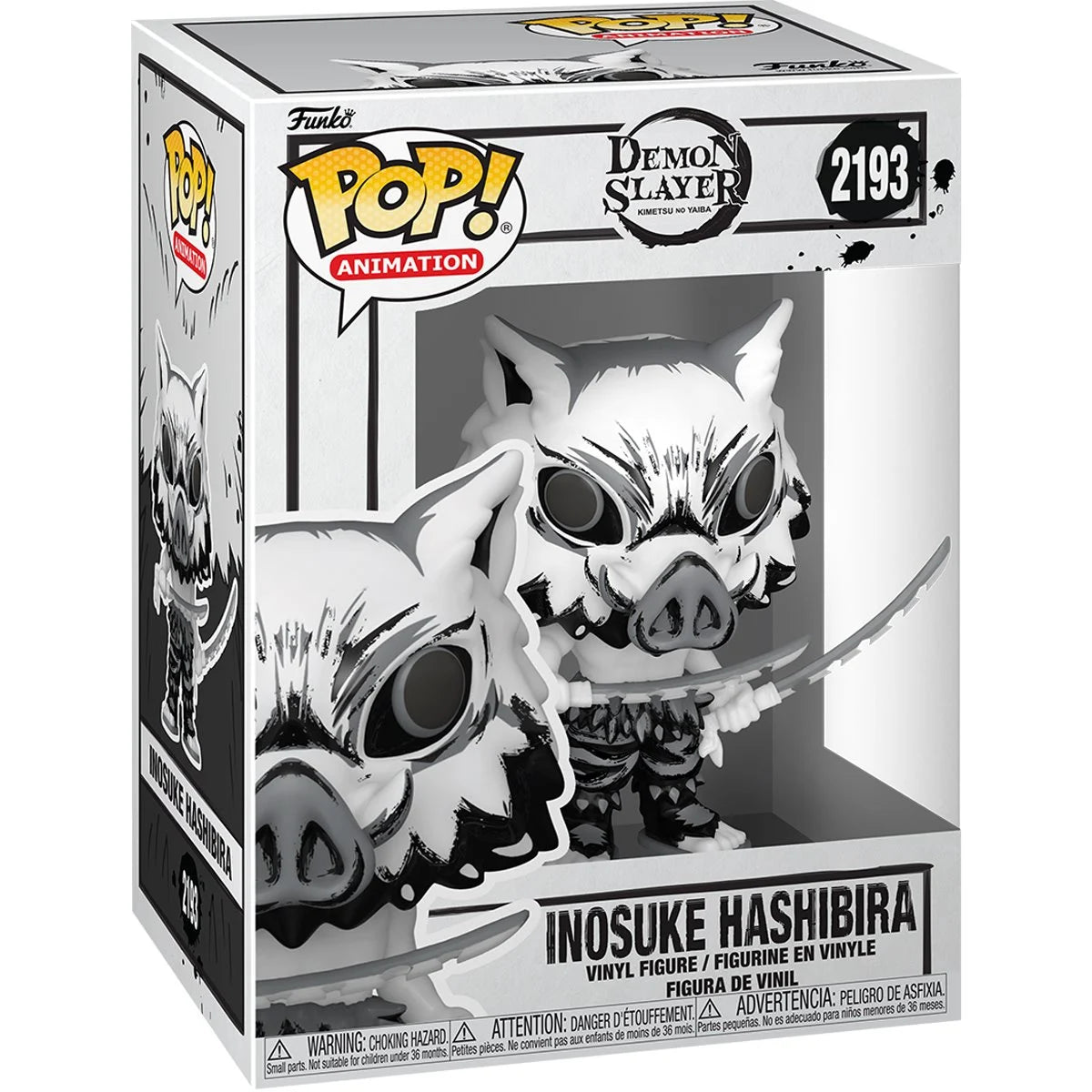 Pop Anime Demon Slayer Inosuke Hashibira Sumi-Ink Figure