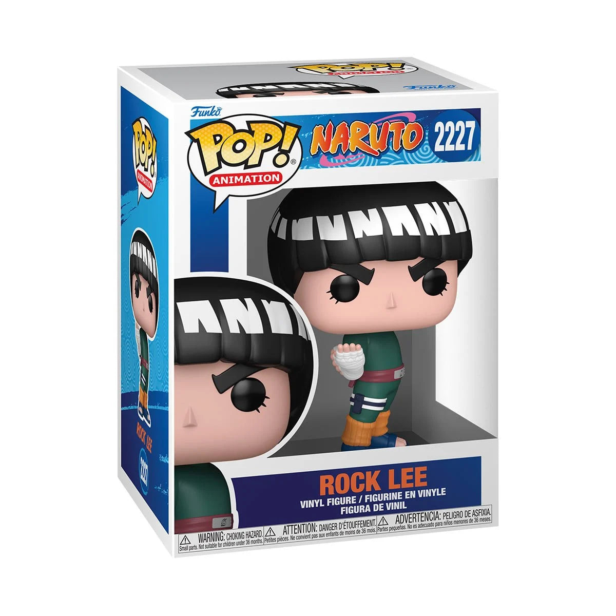 Pop Animation Naruto Classic Rock Lee Figure