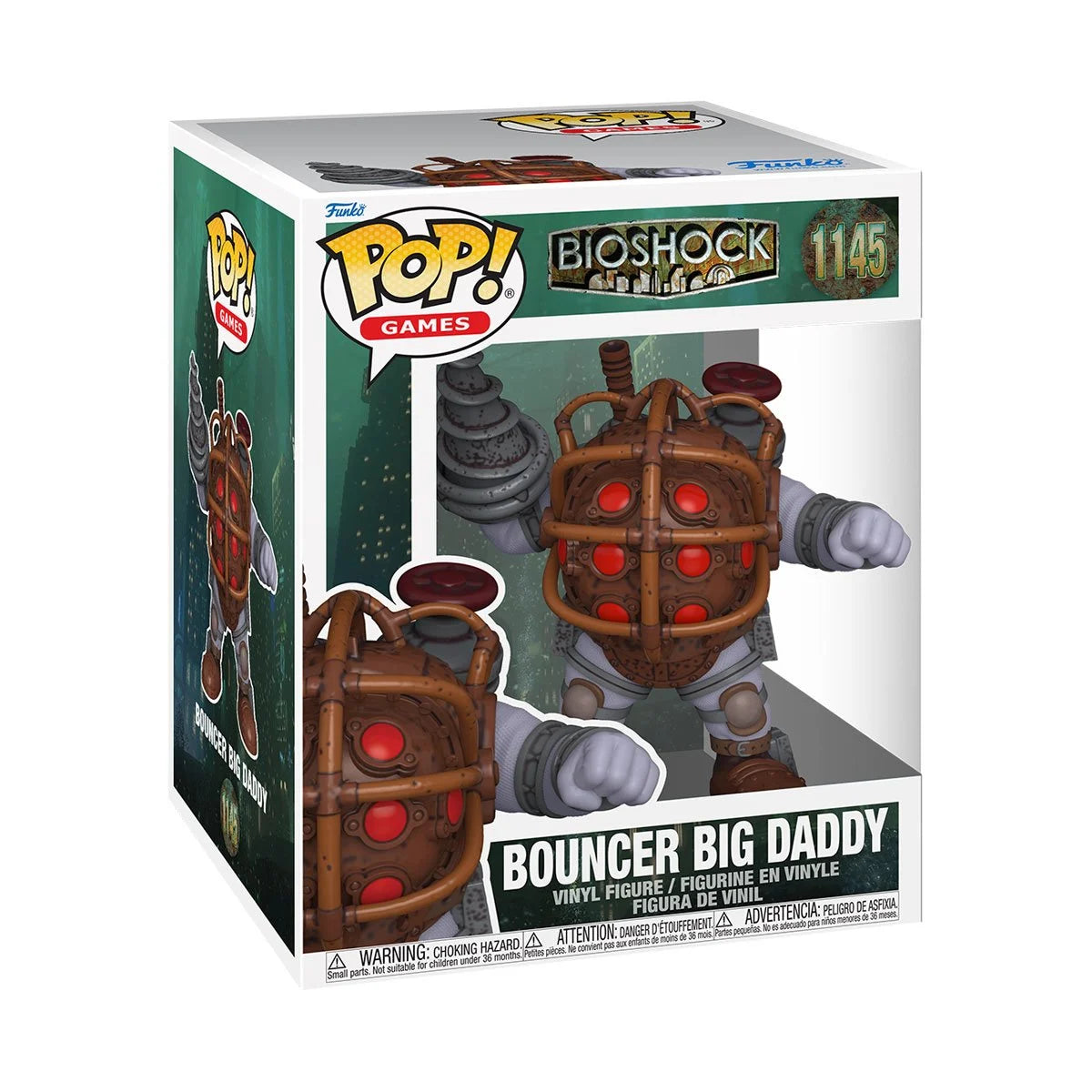Pop Games Bioshock Bouncer Big Daddy Figure