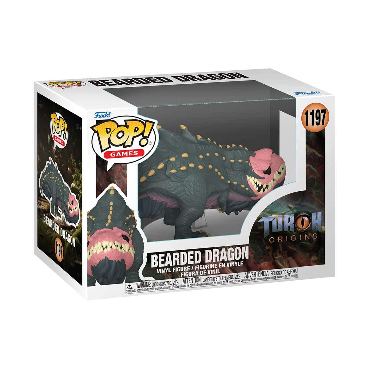 Pop Games Turok: Origins Bearded Dragon Figure