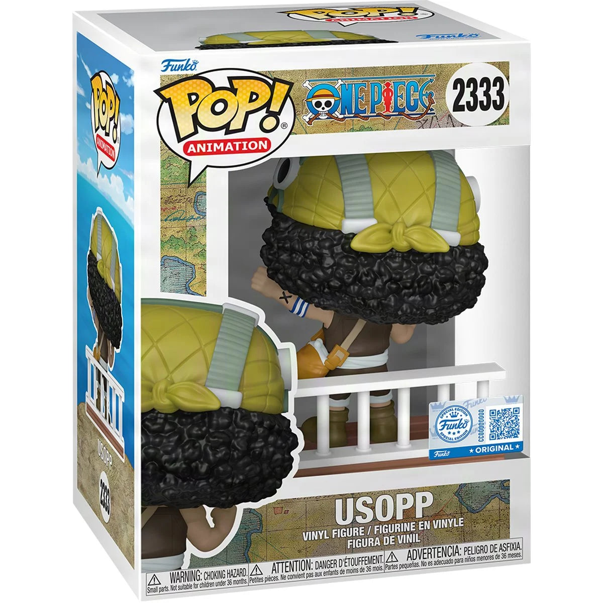 Pop Animation One Piece Straw Hat Pirates Usopp Figure