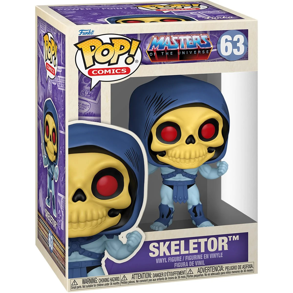 Pop Animation Masters of the Universe Vintage Skeletor Figure