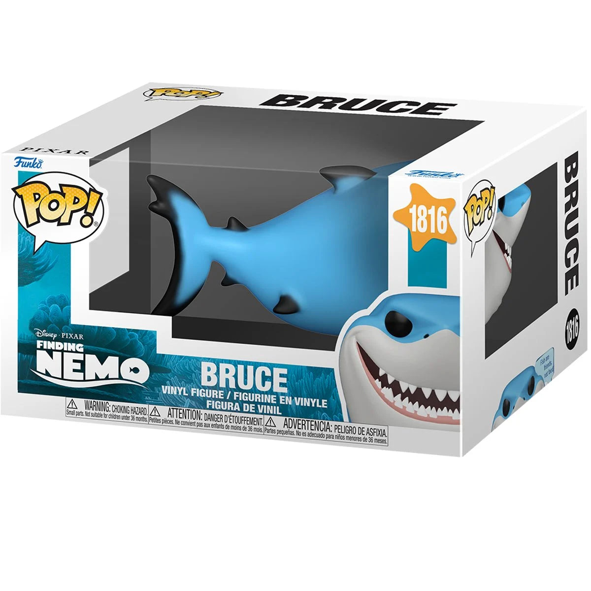 Pop Animation Finding Nemo Bruce Figure