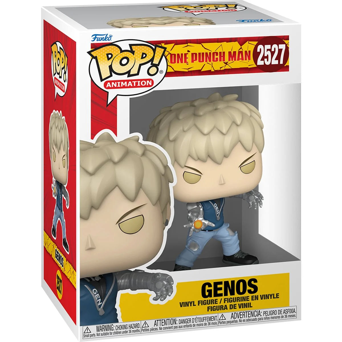 Pop Anime One Punch Man Genos Figure