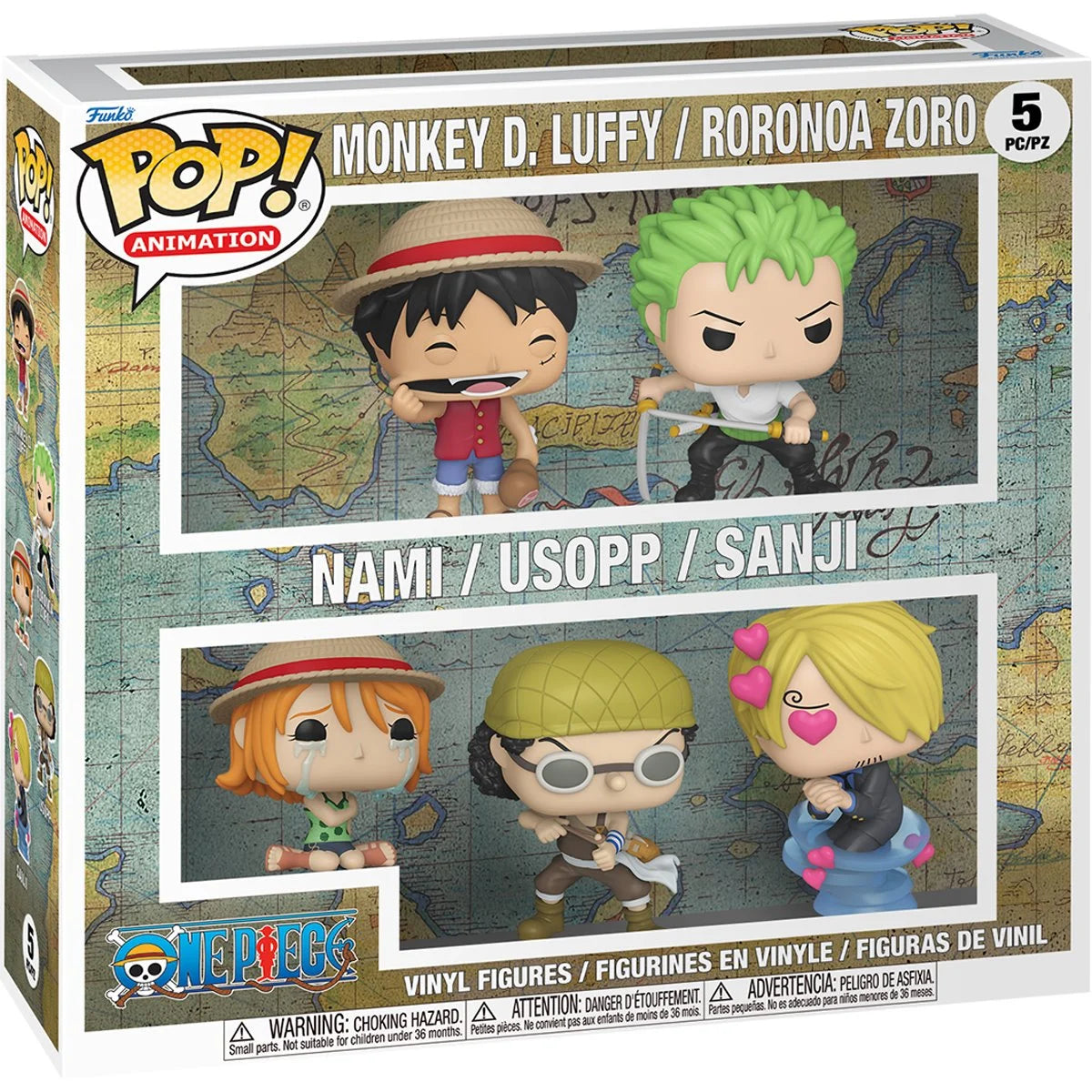 Pop Anime One Piece 5-Pack Figure