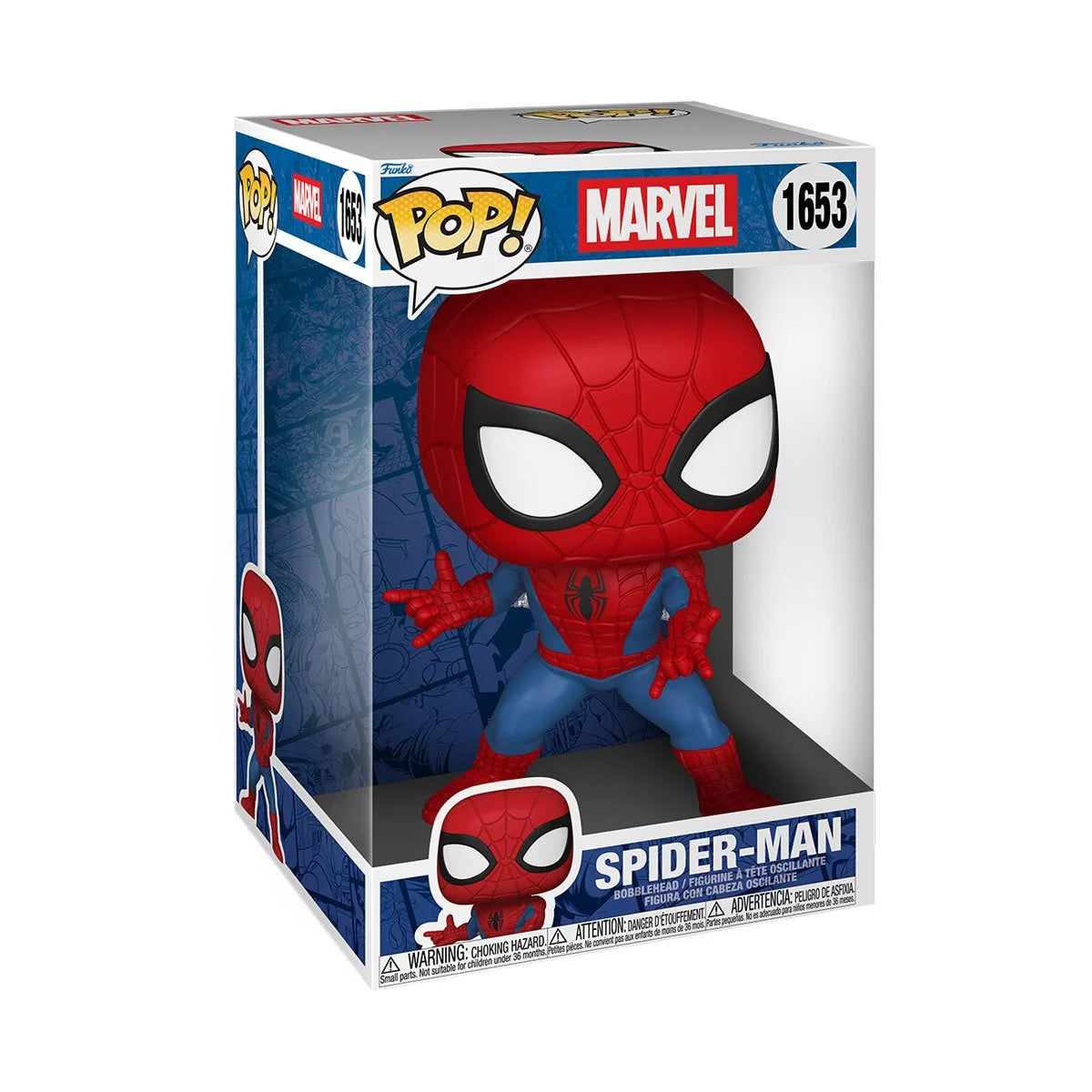 Pop Marvel Spider-Man Jumbo 10-Inch Figure