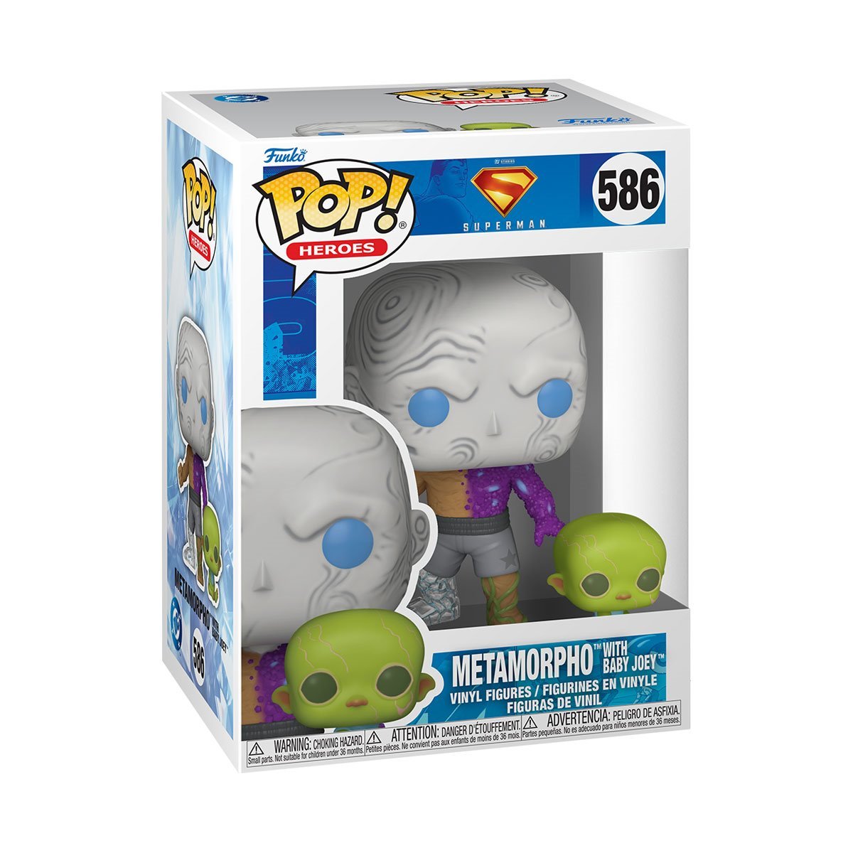 Pop&Buddy Superman 2025 S2 Metamorpho with Baby Joey Figure