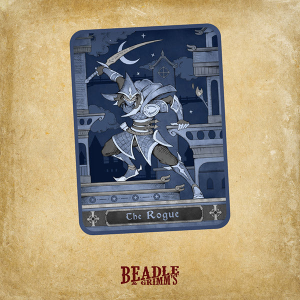 RPG Class Dice: Epic Resin- Rogue Dice Set