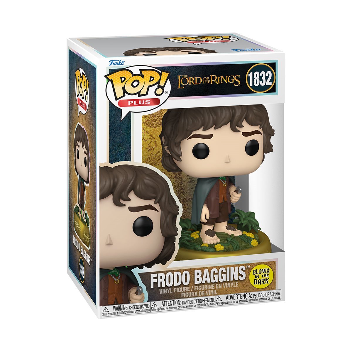 The Lord of the Rings Frodo Baggins Glow-in-the-Dark Funko Pop! Vinyl Figure Plus #1832