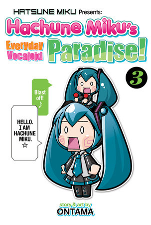 Hatsune Miku Everyday Vocaloid Paradise Graphic Novel Volume 03