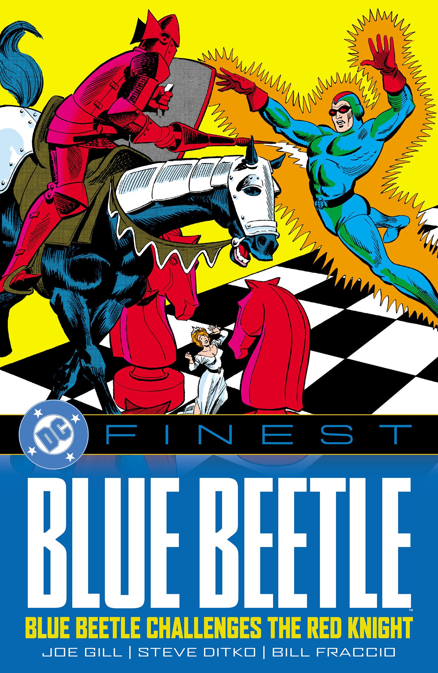 DC Finest: Blue Beetle: Blue Beetle Challenges The Red Knight