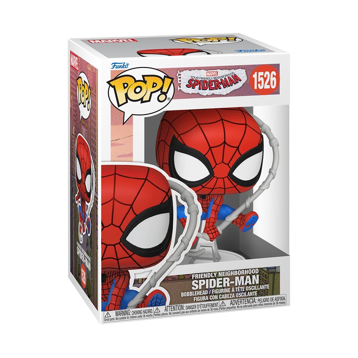 Pop Marvel Fnsm Spidermanfinal Suit