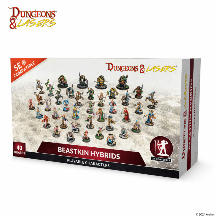 Dungeon And Lasers Beastkin Hybrids: Playable Characters