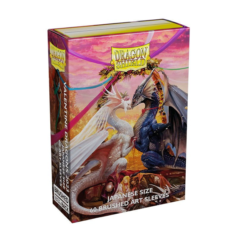 Dragon Shield Sleeves: Japanese Brushed Art - Valentine Dragon 2023 60CT