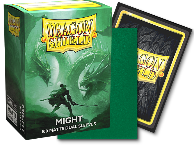Dragon Shield Sleeves: Standard Matte Dual - Might 100CT