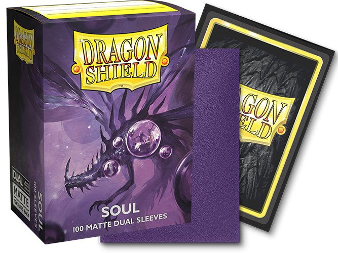 Dragon Shield Sleeves: Standard Matte Dual - Soul 100CT