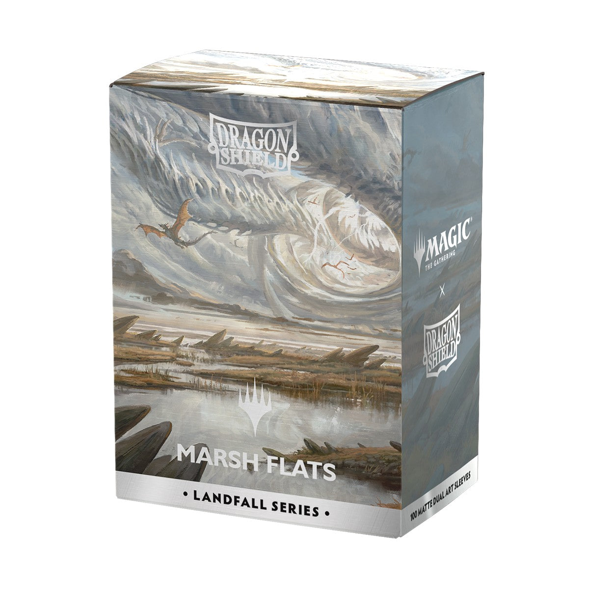 Dragon Shield Sleeves: Standard Dual Matte - Landfall Series Marsh Flats 100CT