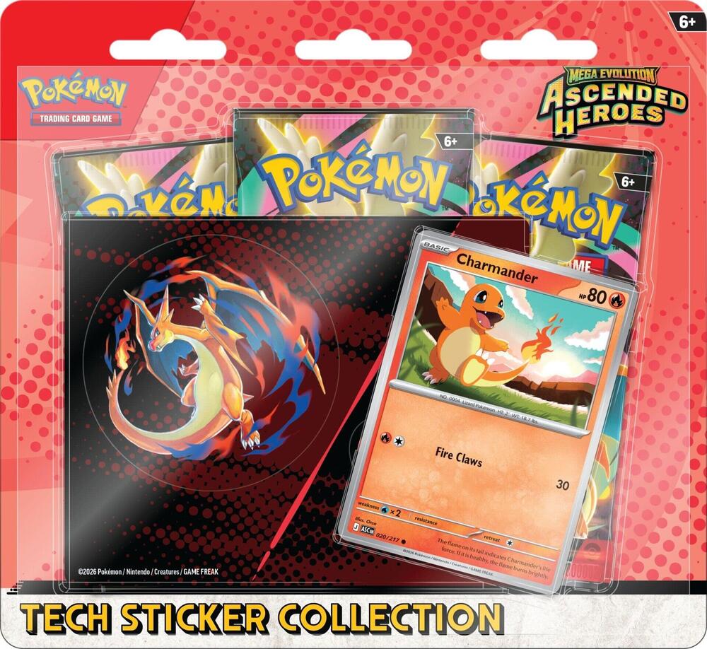 Pokémon TCG: Mega Evolution 2.5: Ascended Heroes: Tech Sticker Collection
