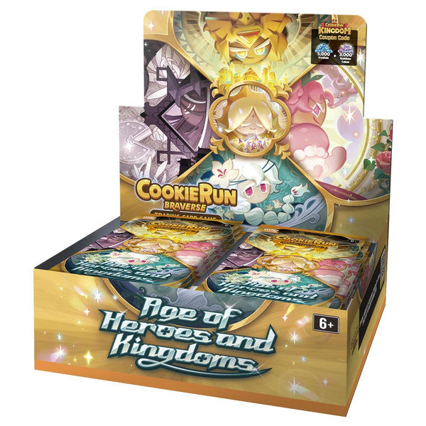 CookieRun TCG: Set 2: Age of Heroes and Kingdoms Booster Display (28)