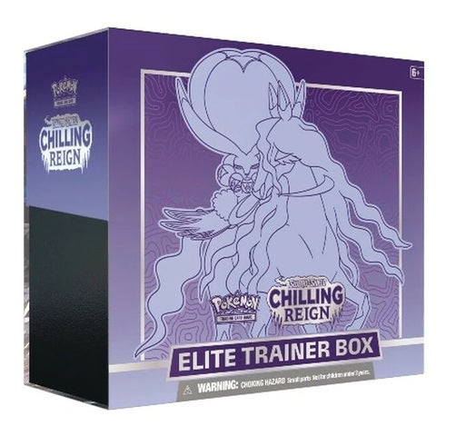 Sword & Shield - Chilling Reign Elite Trainer Box - Shadow Rider Calyrex