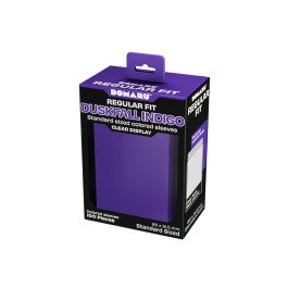 Gatherers' Tavern : Domaru Regular Fit Standard Sized Card Sleeve 100ct- Duskfall Indigo