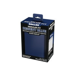 Gatherers' Tavern : Domaru Regular Fit Standard Sized Card Sleeve 100ct- Regent Blue