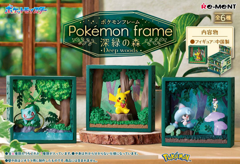 Re-ment Pokemon Frame - Deep Woods