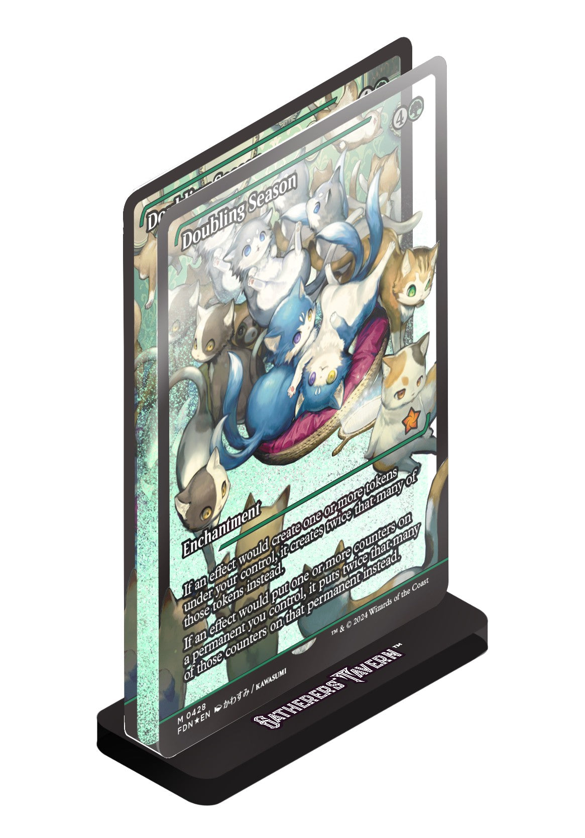 Magic: The Gathering - Doubling Season Acrylic Slab Standee