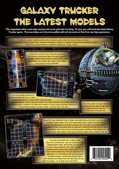 Galaxy Trucker New Models